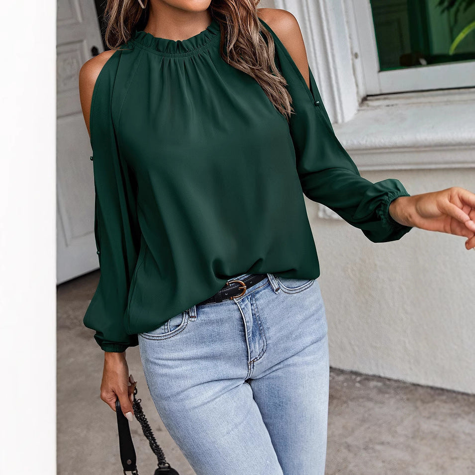 Off-the-shoulder blouse for Chic and Stylish Women