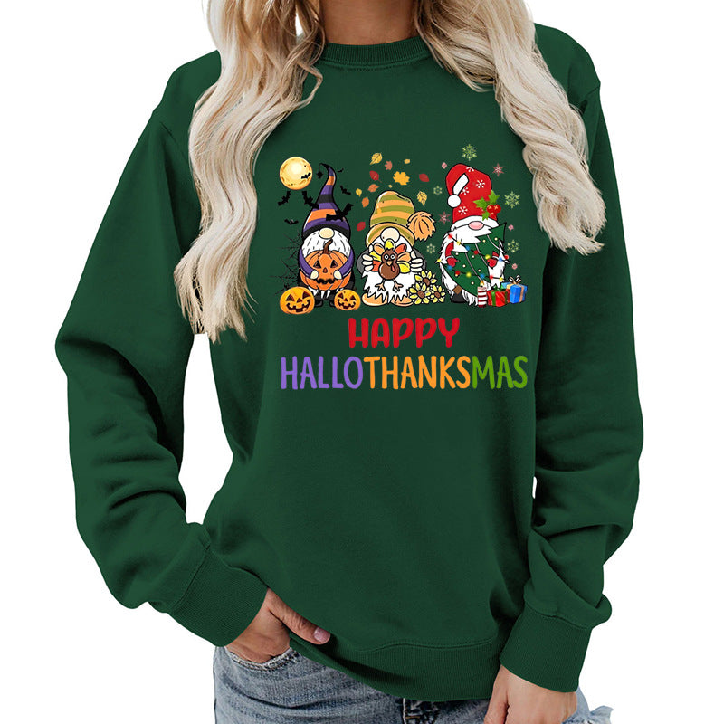 Sweat-shirt pour femmes avec un design de vacances joyeux Chic & Stil