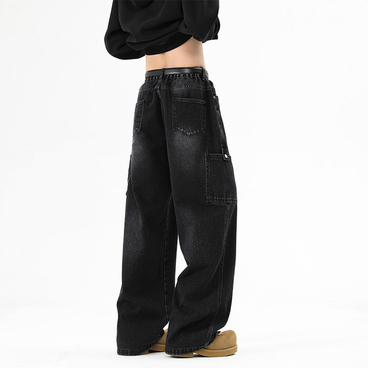 Casual and wide cargo jeans for men Lune London