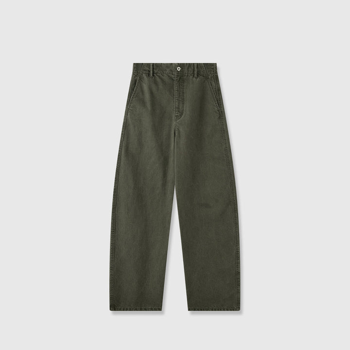 Pantalons en denim larges pour femmes à taille haute et coupe confortable Chic & Stil