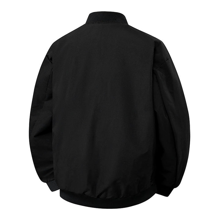 Stylish bomber jacket for men with a relaxed fit and elastic cuffs Lune London
