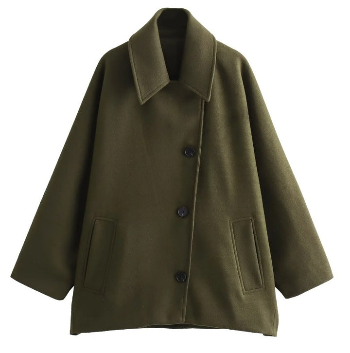 Casual fleece overshirt jacket for women Lune London