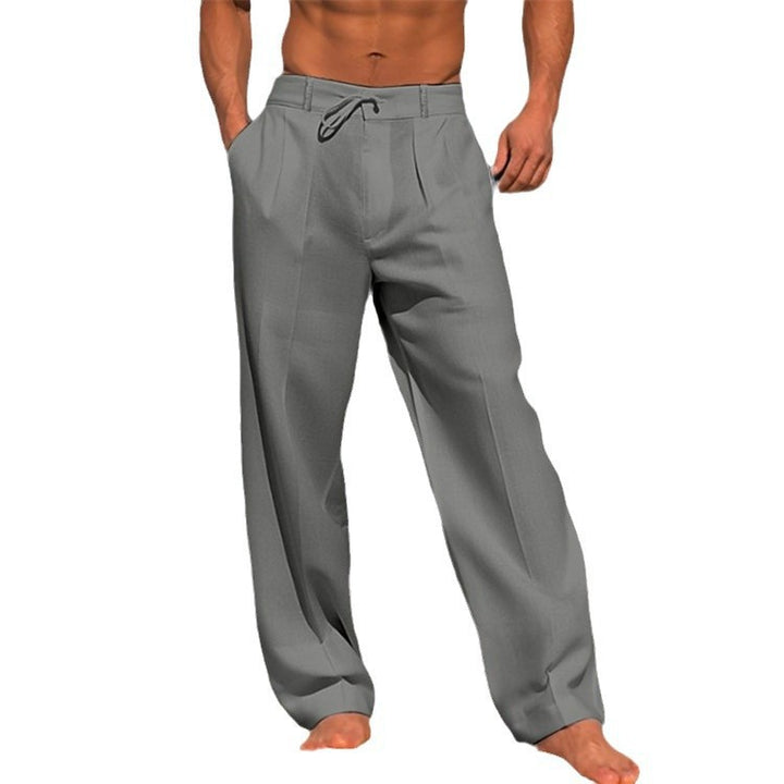 Elegant leisure pants for men with adjustable drawstring Lune London