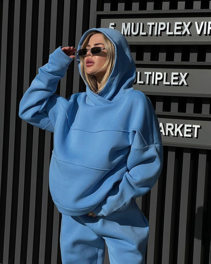Ladies Oversized Hoodie Lune London