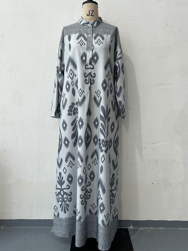 Women's Maxi Dress with fine Chic pattern and Style