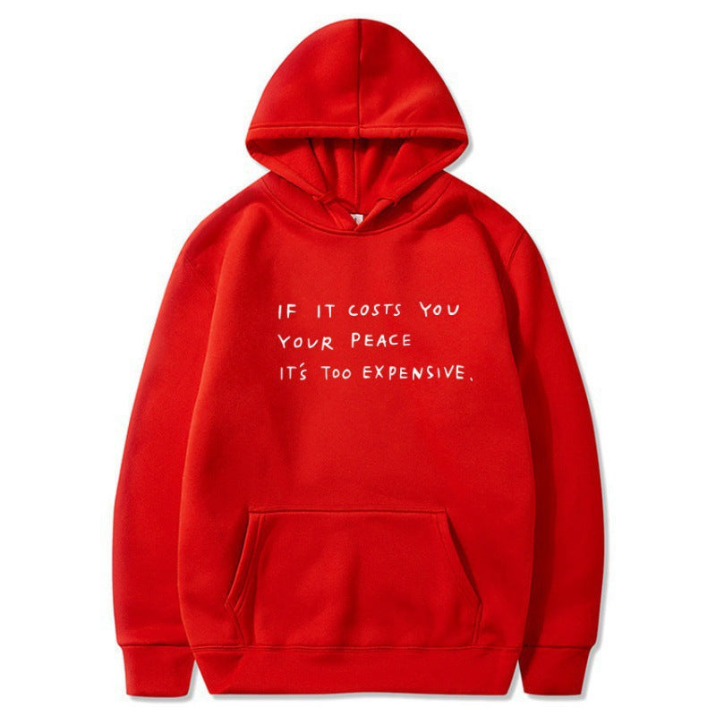 Women's hoodie with inspiring quote and comfortable fit Lune London