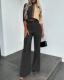 Ensemble élégant pour femmes avec pantalons larges et coupe cintrée Chic & Stil