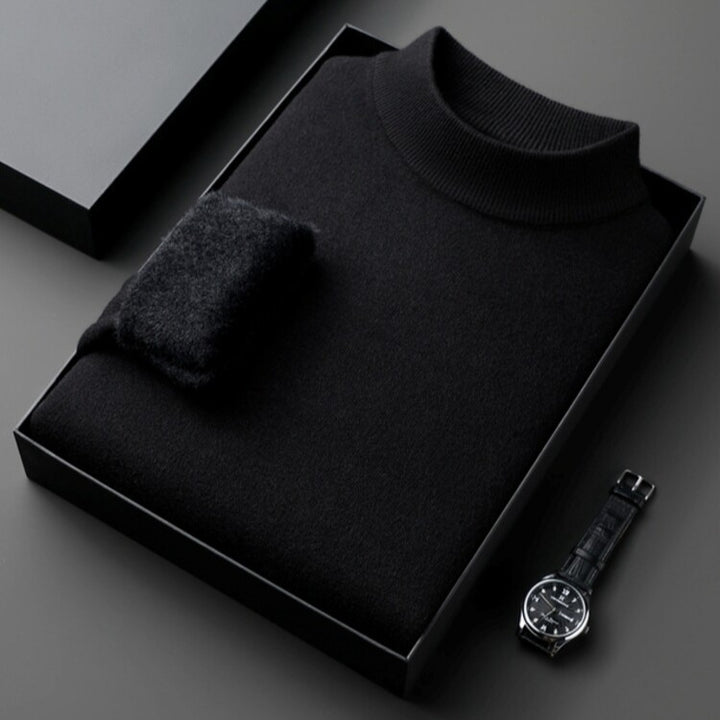 Warm turtleneck pullover for ladies made of high-quality cotton Lune London