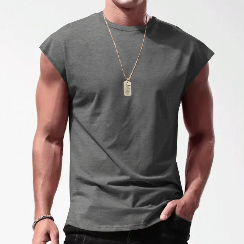 Men's sports tank top in breathable material with stylish design Lune London