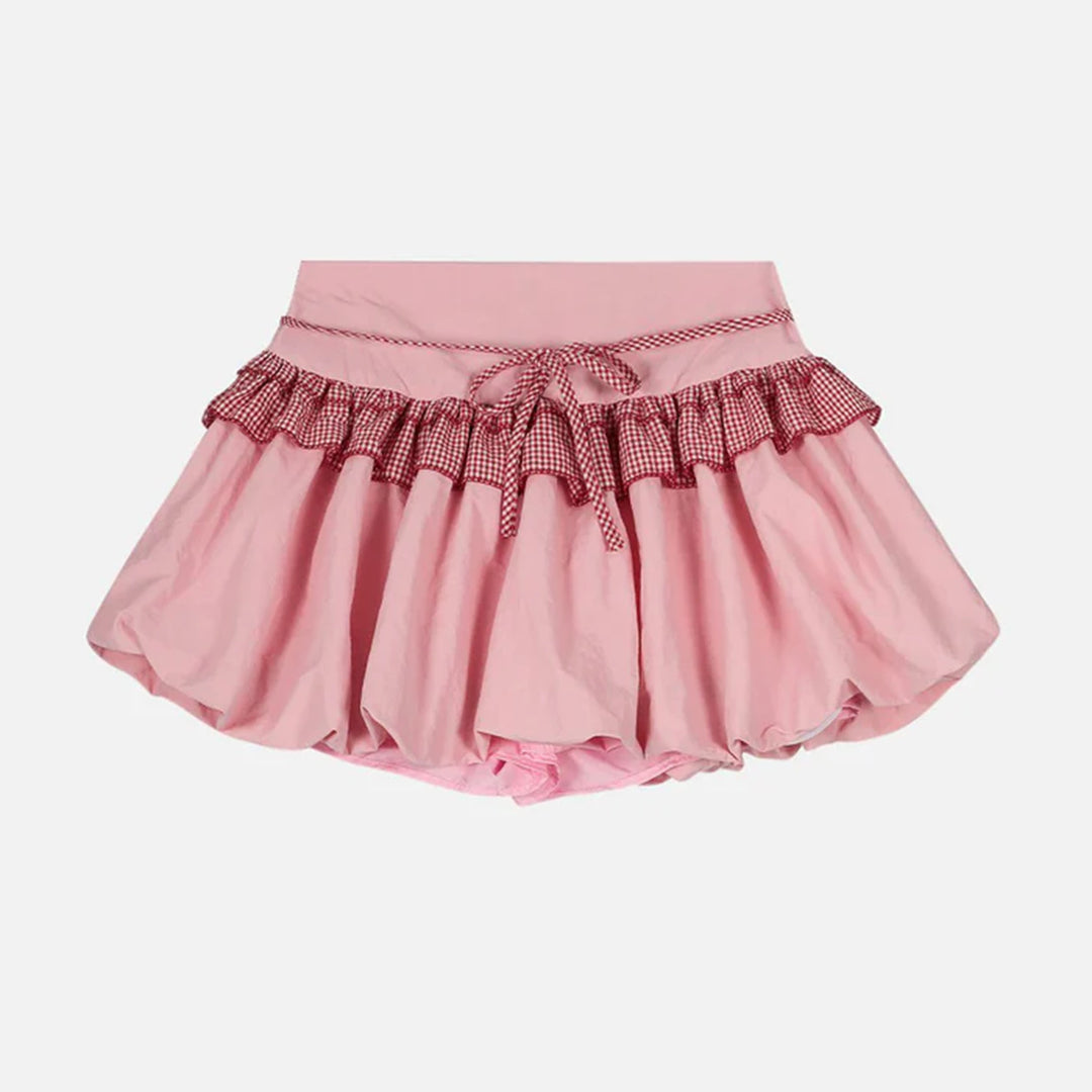 High-waisted ruffle skirt for women with playful details Lune London