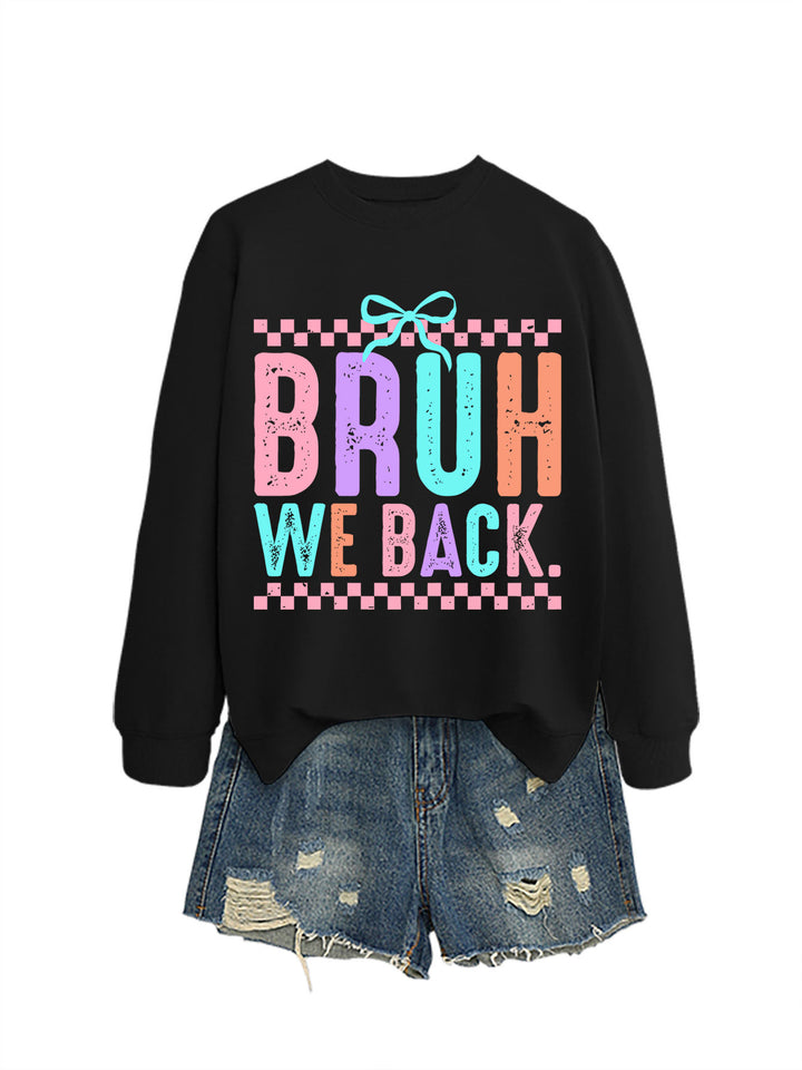 Sweatshirt pour femmes avec impression joyeuse et coupe confortable Chic & Stil