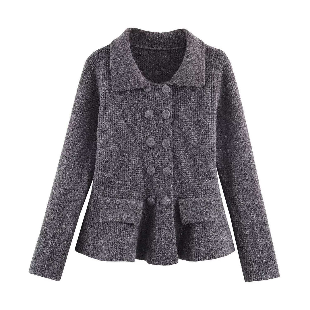 Cardigan décontracté pour femmes avec une silhouette féminine Chic & Stil