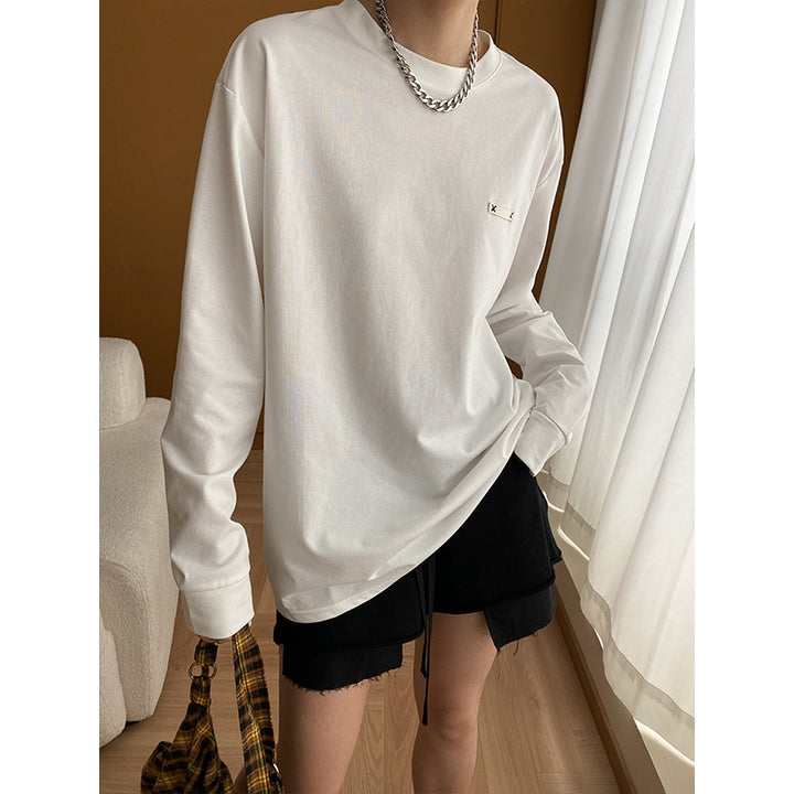 Women's sporty long-sleeve shirt with a modern cut Chic & Stil
