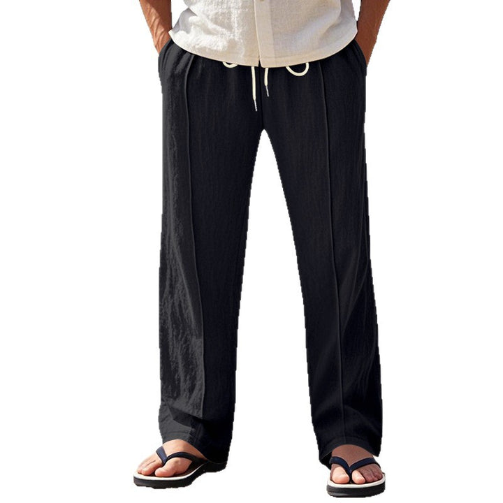 Casual beach pants for men with adjustable drawstring and breathable material Lune London