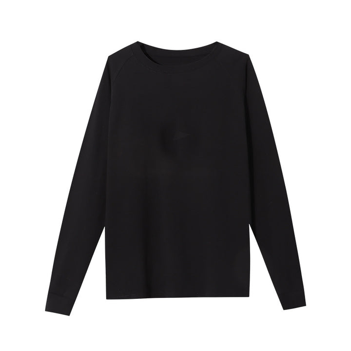 Ladies Casual Long Sleeve Shirt with High-Quality Cotton Blend Chic & Stil