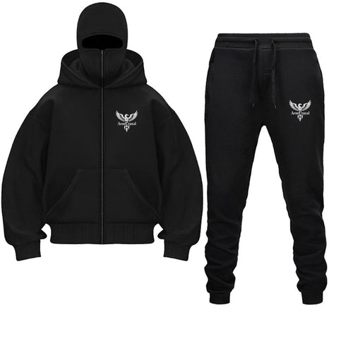 Women's tracksuit with practical zipper and soft inner lining Lune London