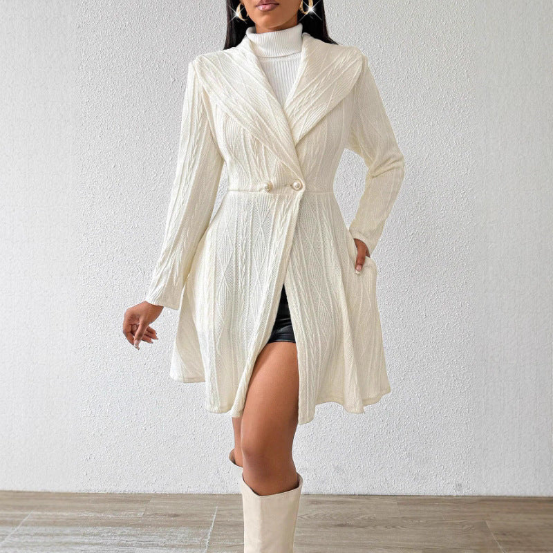 Ladies Elegant and Comfortable High-Waisted Cardigan Lune London