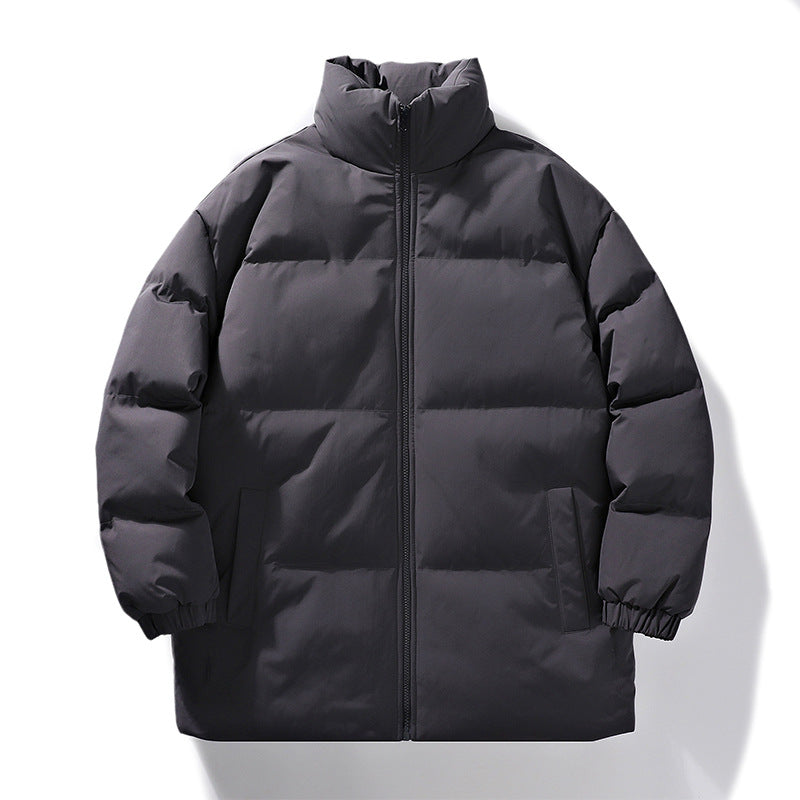 Women's down jacket with high collar and practical zipper Lune London