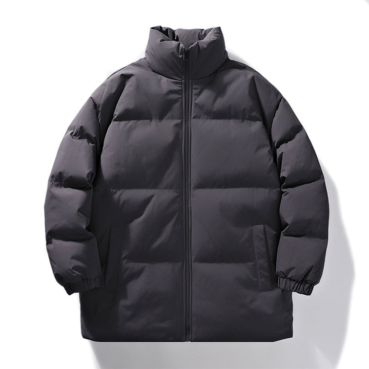 Women's down jacket with high collar and practical zipper Lune London