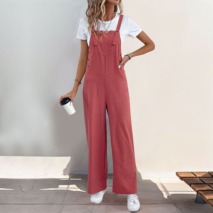 Women's Casual Wide Pants Jumpsuit Lune London