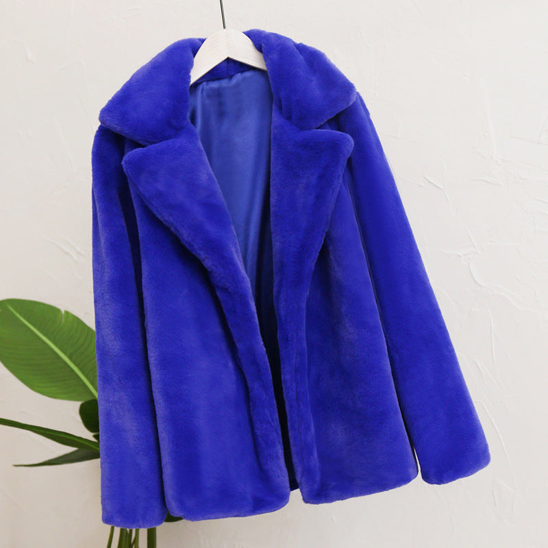 Ladies Flauscher Coat Lune London