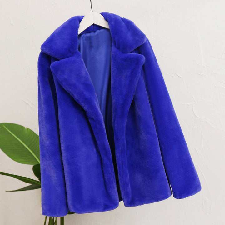Ladies Flauscher Coat Lune London