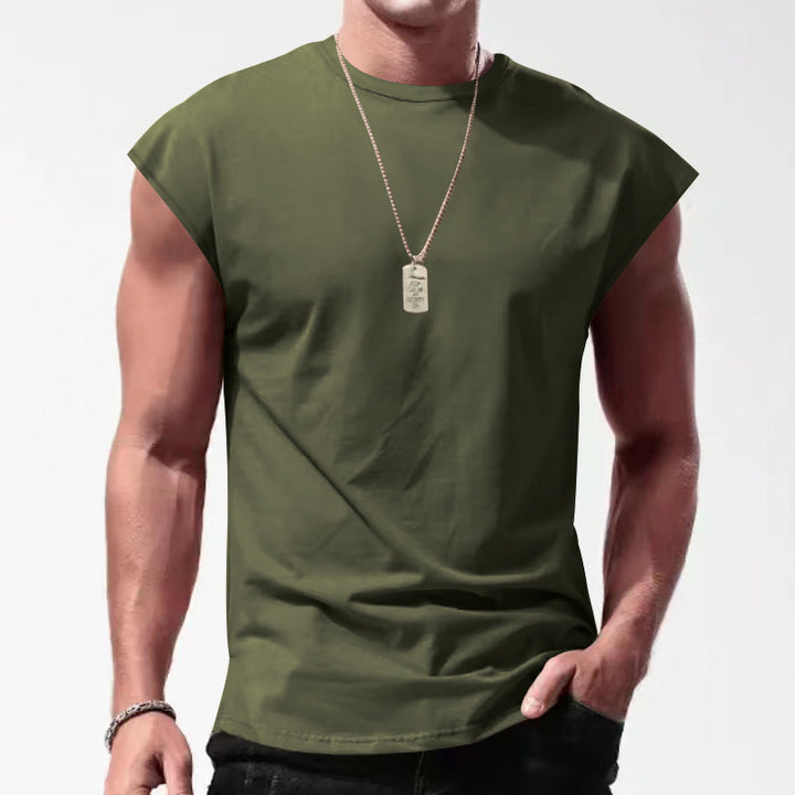 Men's fitted muscle shirt with shoulder pads Lune London