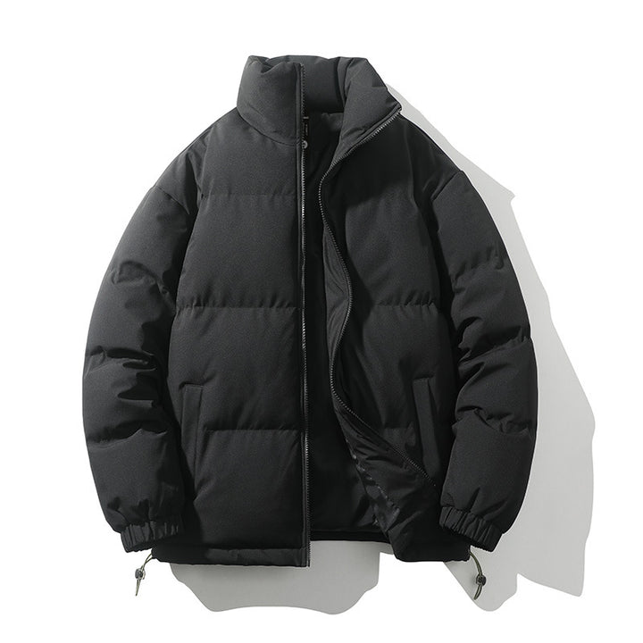 Insulated hooded jacket for men with high collar and stylish cut Lune London