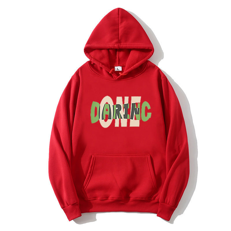 Women’s hoodie with large printed lettering Chic & Stil