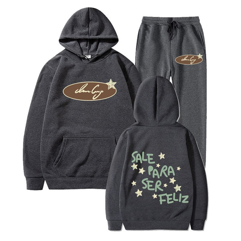 Women’s hoodie sweatshirt with inspiring lettering and casual cut Chic & Stil