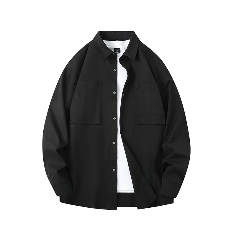 Casual overshirt for men with practical chest pockets Lune London