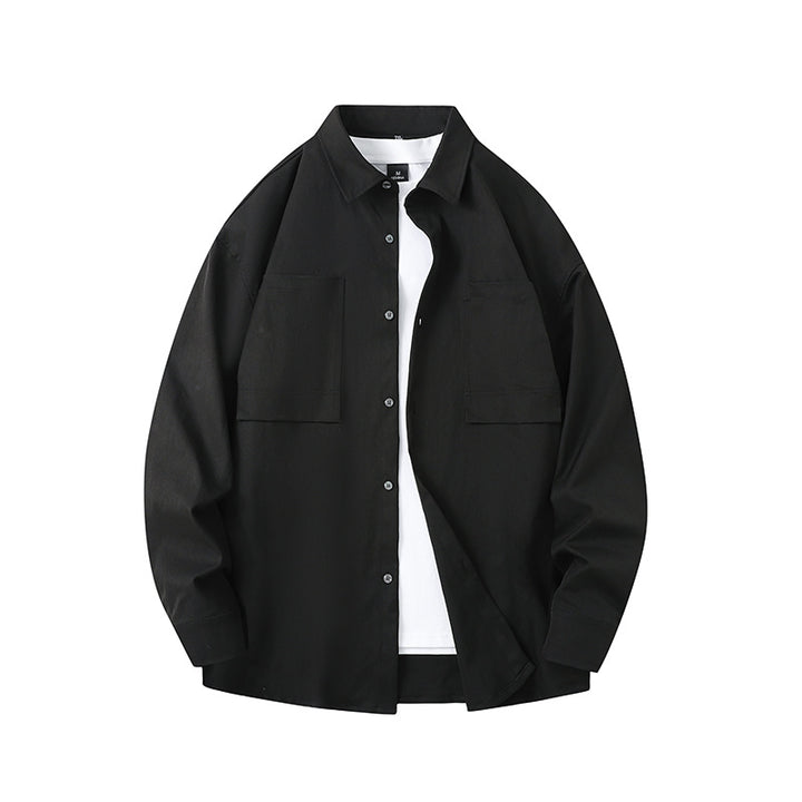 Casual overshirt for men with practical chest pockets Lune London