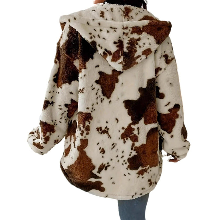 Ladies Oversized Chic Faux Fur Coat