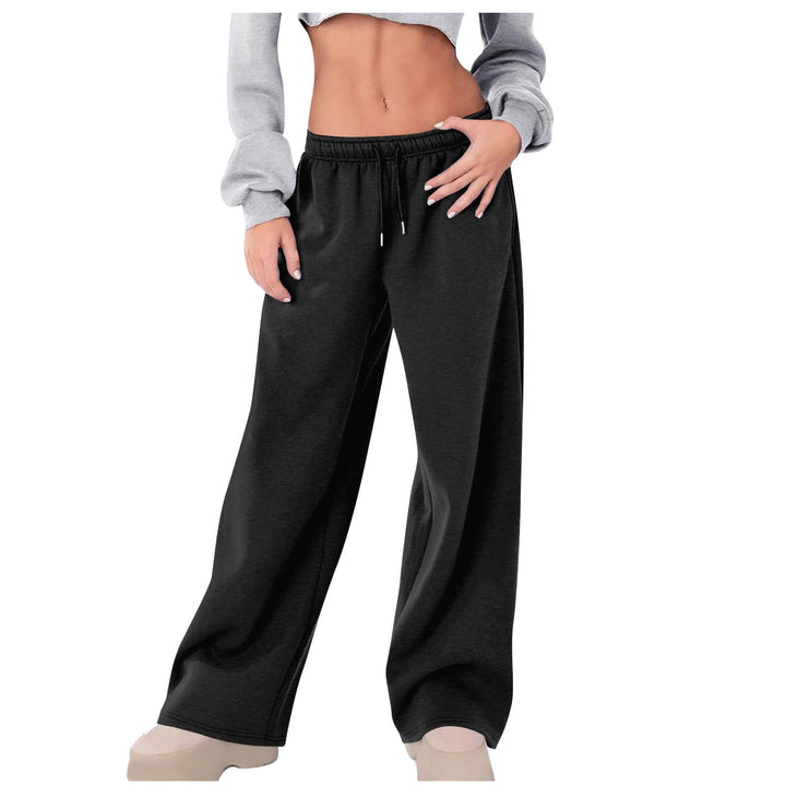 Loose leisure pants for women with elastic waist and pockets Lune London