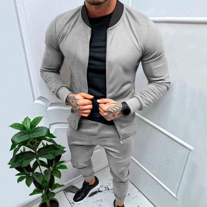 2-piece men's tracksuit with modern zip closure Lune London