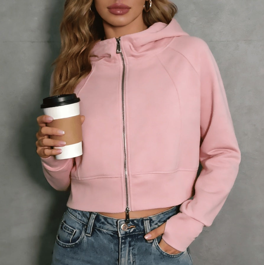 Ladies sporty and fashionable jacket with hood Lune London