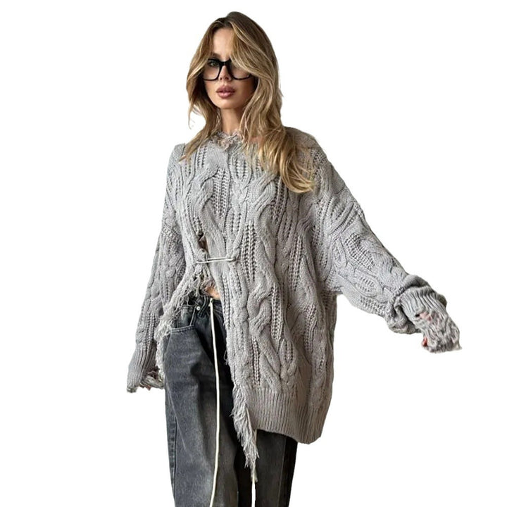 Oversized knitted sweater for women Lune London