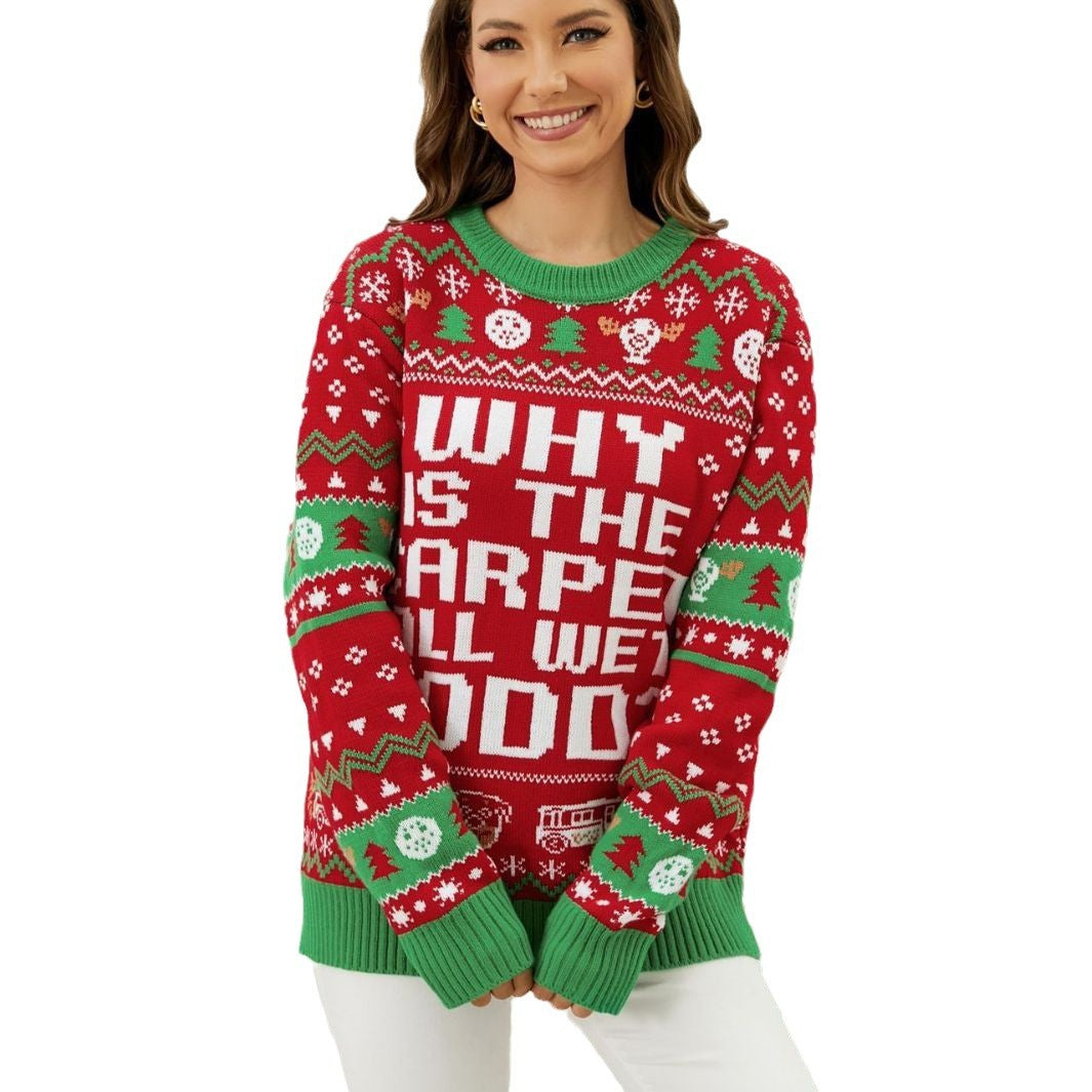 Lune London Women's Casual Christmas Sweater