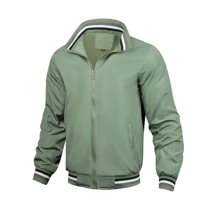 Men's sport jacket with structured collar and breathable technology Lune London