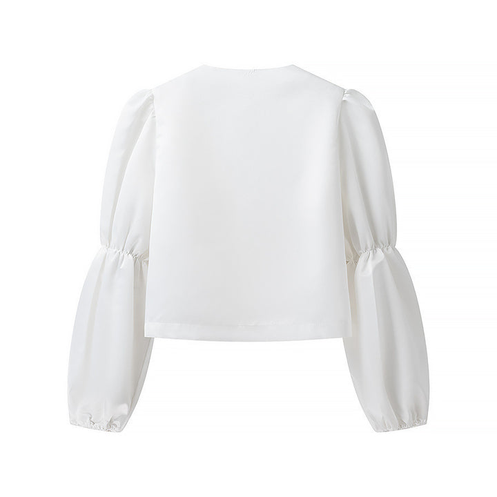 Elegant blouse for women with puff sleeves Lune London