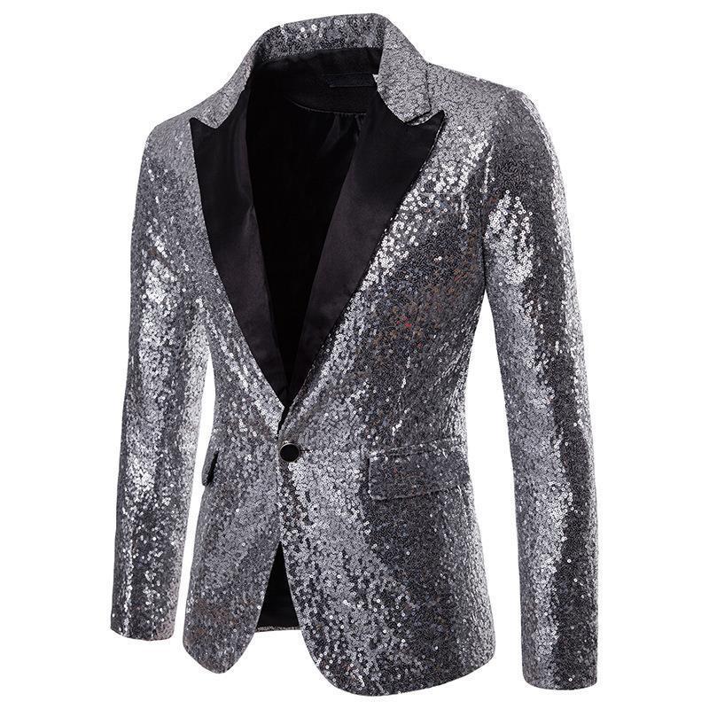 Sequin blazer for men with a shiny finish and elegant cut Lune London