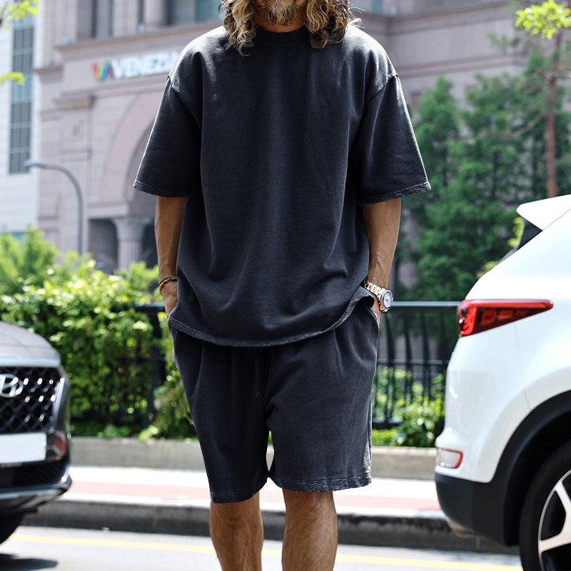 Casual set for men in breathable cotton Lune London