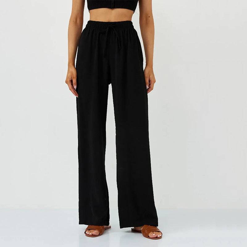 Women Comfortable and Casual Loose Jersey Pants Chic & Stil
