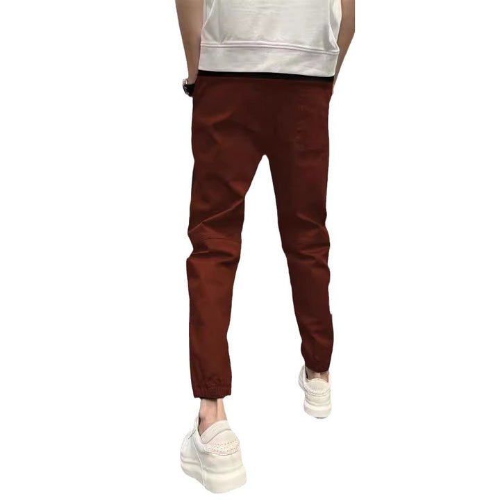 Trendy cargo pants for men with practical pockets and elastic waistband Lune London