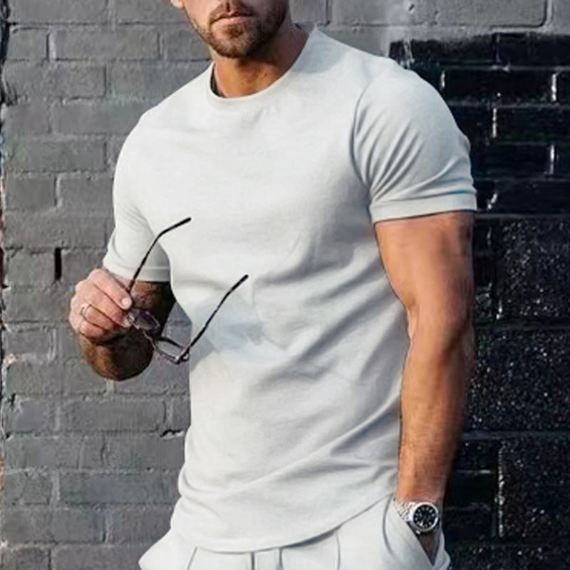 Premium men's short sleeve breathable cotton top Lune London