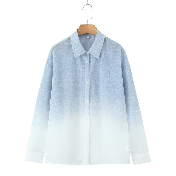 Blouse Élégante pour Femmes avec Dégradé Léger Chic & Stil