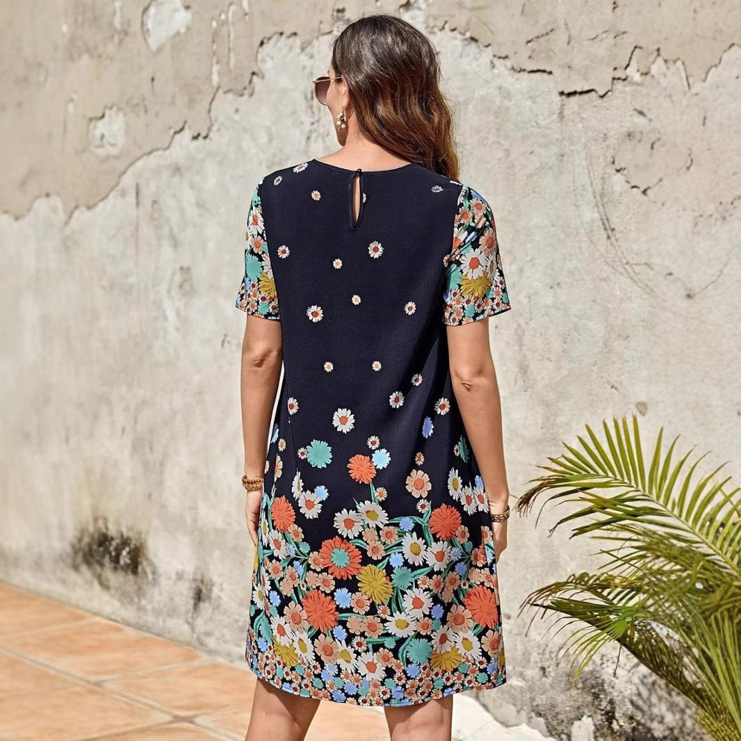 Ladies elegant floral blouse Lune London