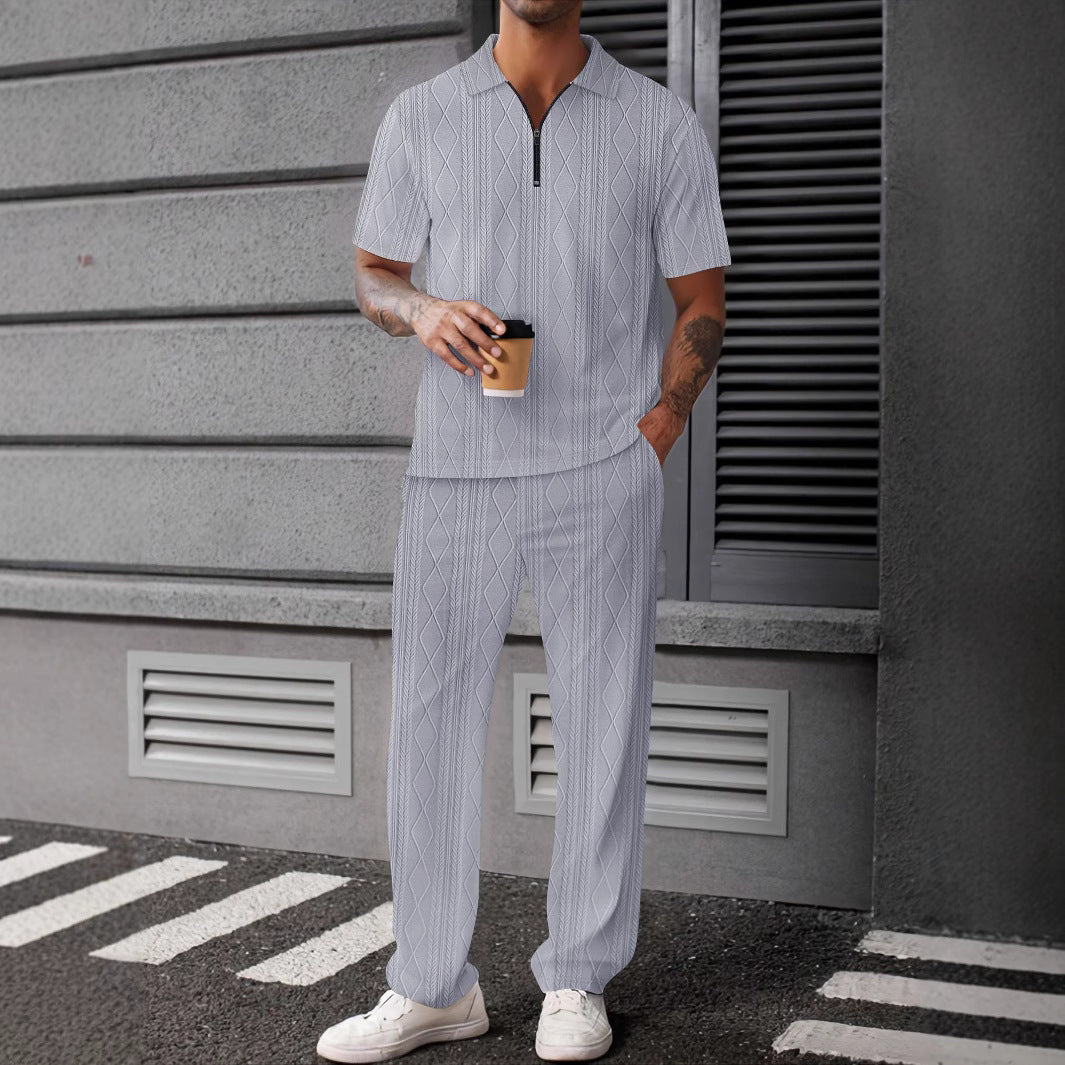 Men's chic knit polo set Lune London