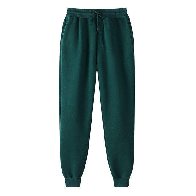 Comfortable training pants for ladies with elastic waistband and side pockets Lune London