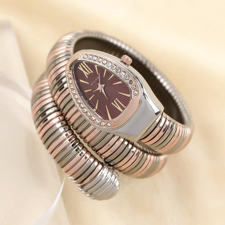 Lune London | Snake Watch with Quartz Movement and Personal Bracelet
